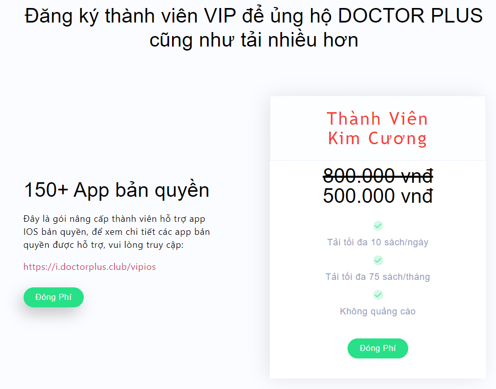 Tài khoản DoctorPlus.Club vĩnh viễn 4 Tài khoản DoctorPlus.Club vĩnh viễn