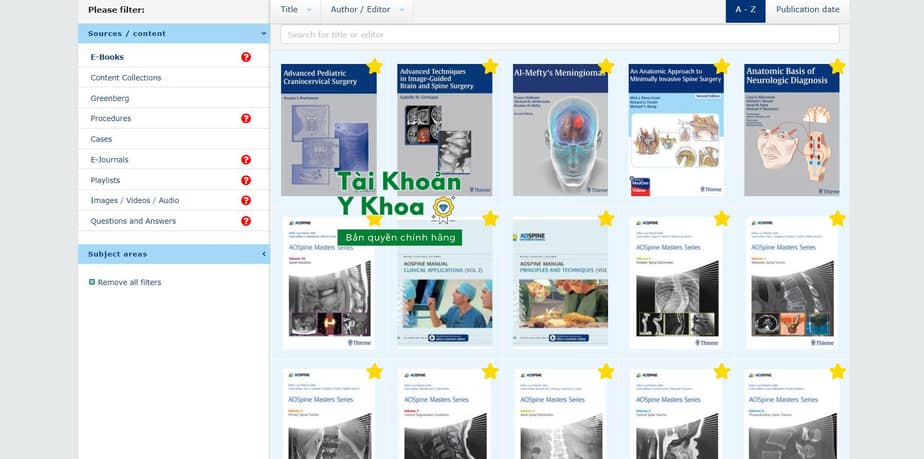 medone 2 Tài khoản y khoa bản quyền