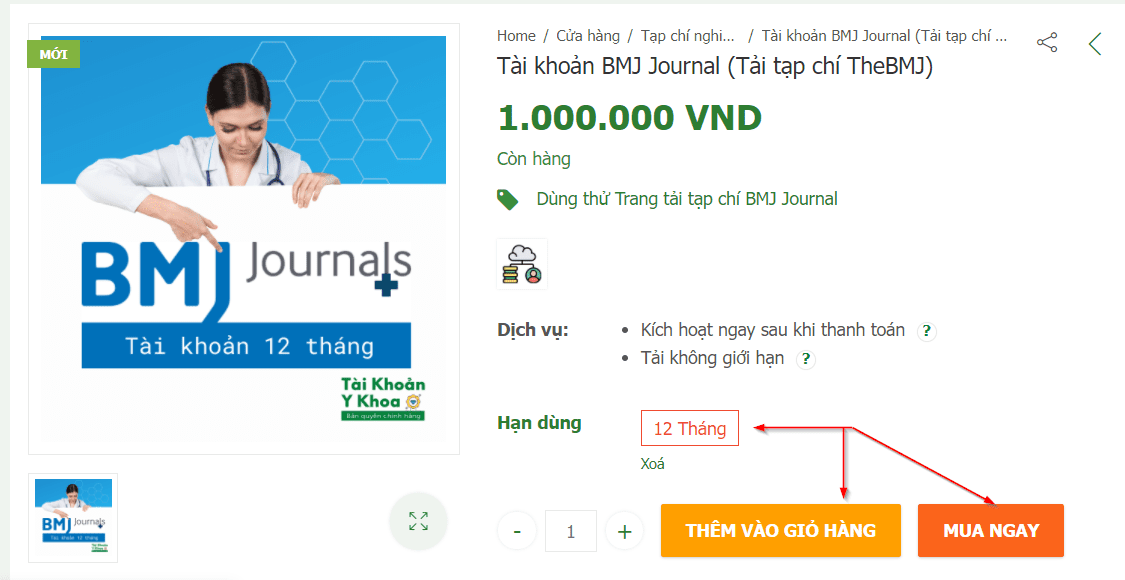 Quy trình mua tài khoản bản quyền tại website Taikhoanykhoa.com 3 Quy trình mua tài khoản tại taikhoanykhoa.com