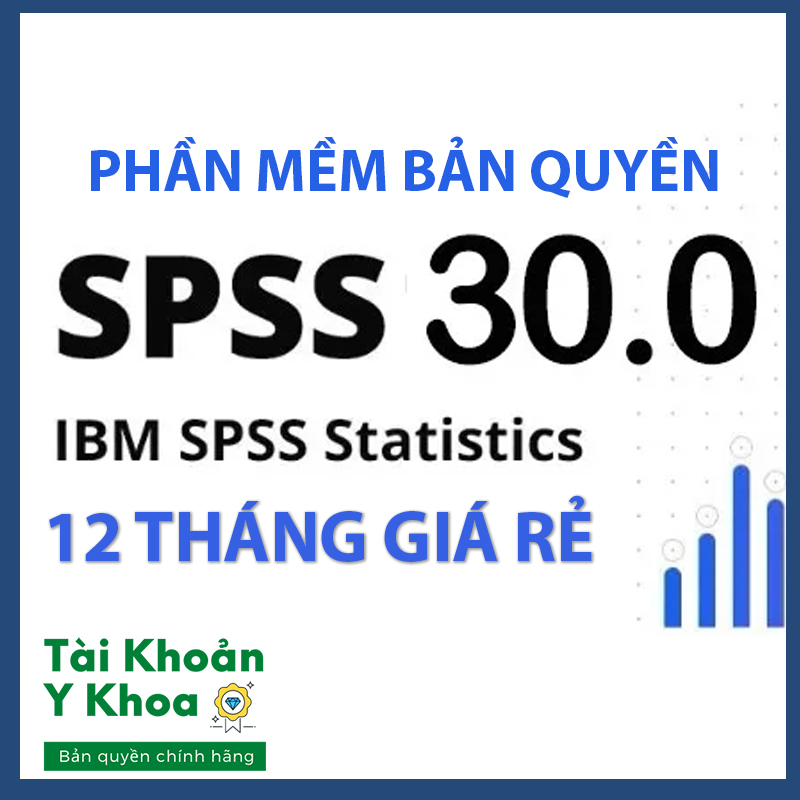 phan mem SPSS 30 Tài khoản y khoa bản quyền