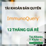Tài khoản ImmunoQuery 1 Tài khoản ImmunoQuery
