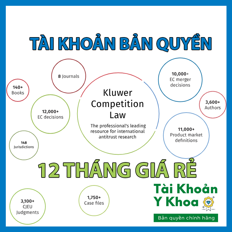 tai khoan Kluwer Law Online Tài khoản y khoa bản quyền