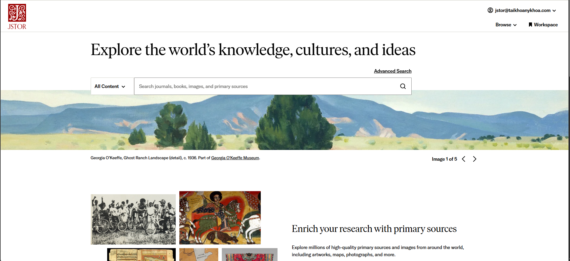 Tài khoản JSTOR 3 Tài khoản JSTOR bản quyền